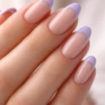 15 Short Lavender Almond Nails That Look Soft