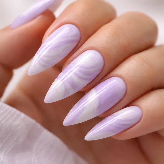 14 Pastel Stiletto Nails for Medium Nails