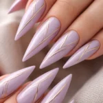 20 Purple Stiletto Nail Ideas