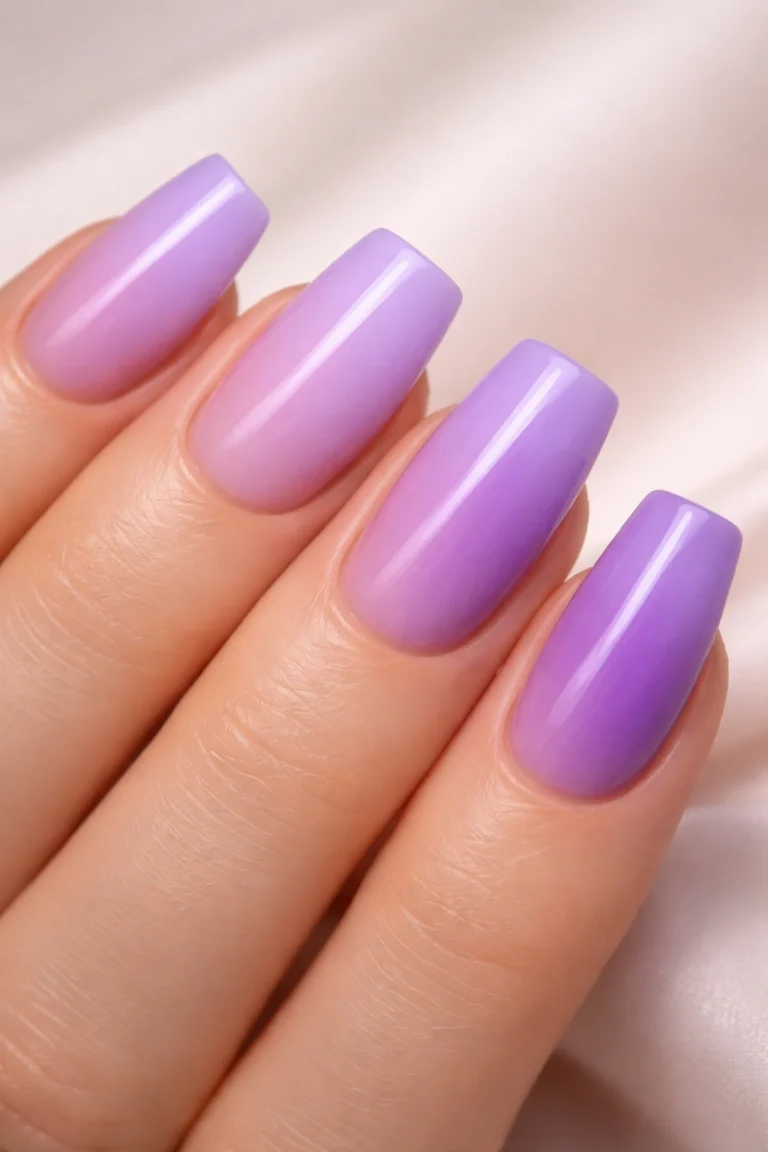 12 Lavender Soft Square Nails You Will Love