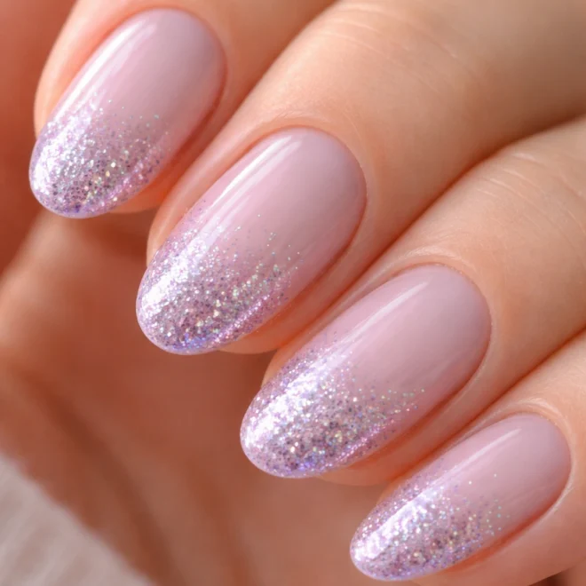 15 Short Purple French Tip Almond Nails Worth Trying