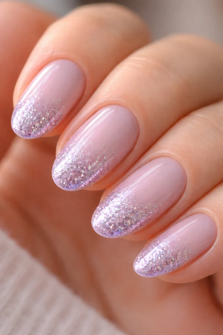15 Short Purple French Tip Almond Nails Worth Trying