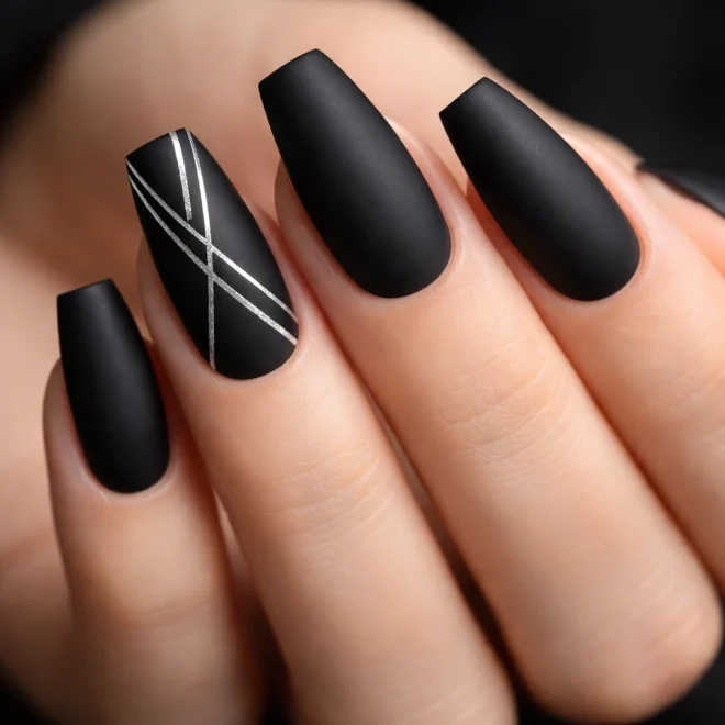 15 Baddie Coffin Nail Ideas for Medium Nails