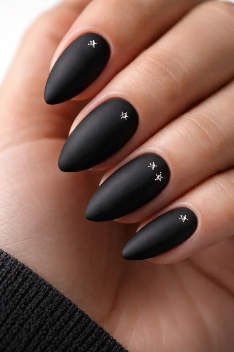 15 Short Gothic Almond Nails Anyone Can Recreate