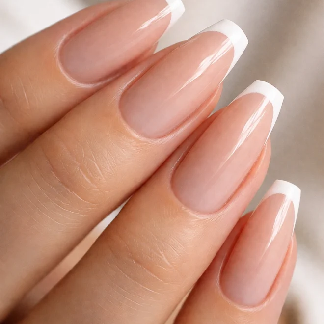 15 Minimalist Ballerina Nails for a Clean Look