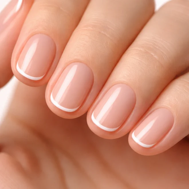 15 Short Round Nails for a Low-Key Cute Look