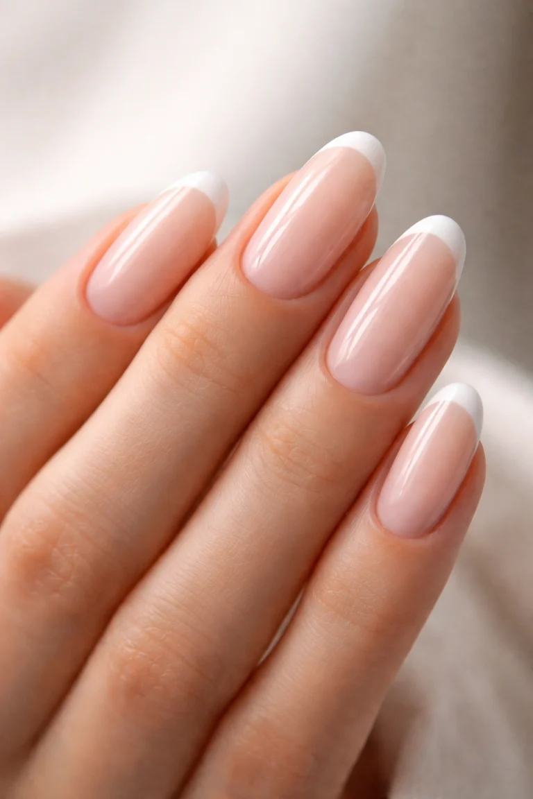 15 Minimalist Long Oval Nails for a Simple Look