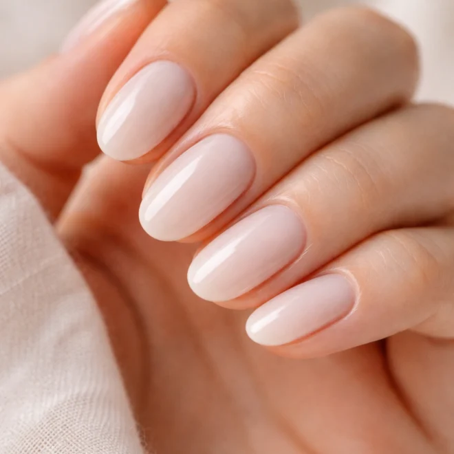 25 Classy Acrylic Short Oval Nails to Try