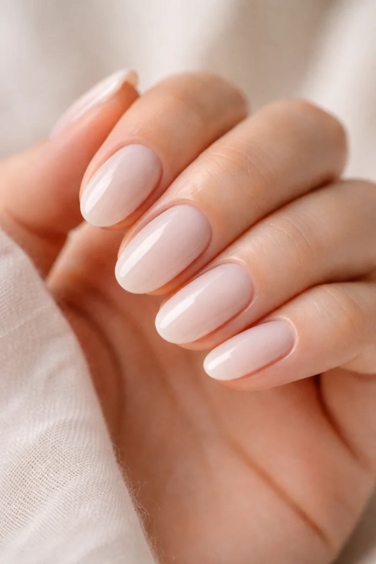 25 Classy Acrylic Short Oval Nails to Try