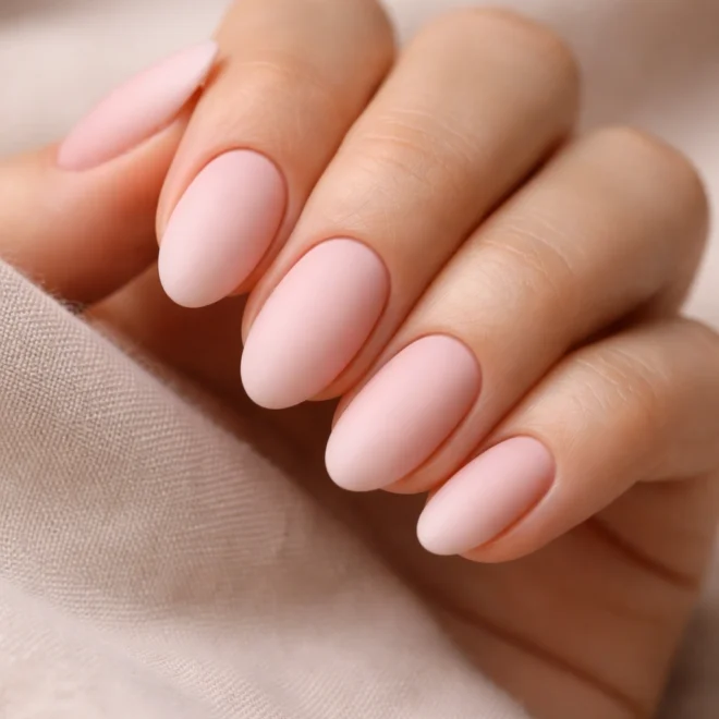 15 Short Matte Almond Nails Anyone Can Do