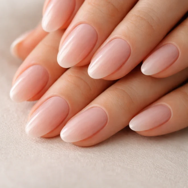 12 Short Almond Nails for Graduation Day