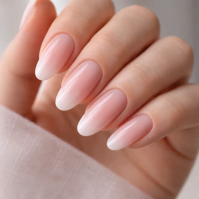 12 Pink Long Oval Nails for a Pretty Set