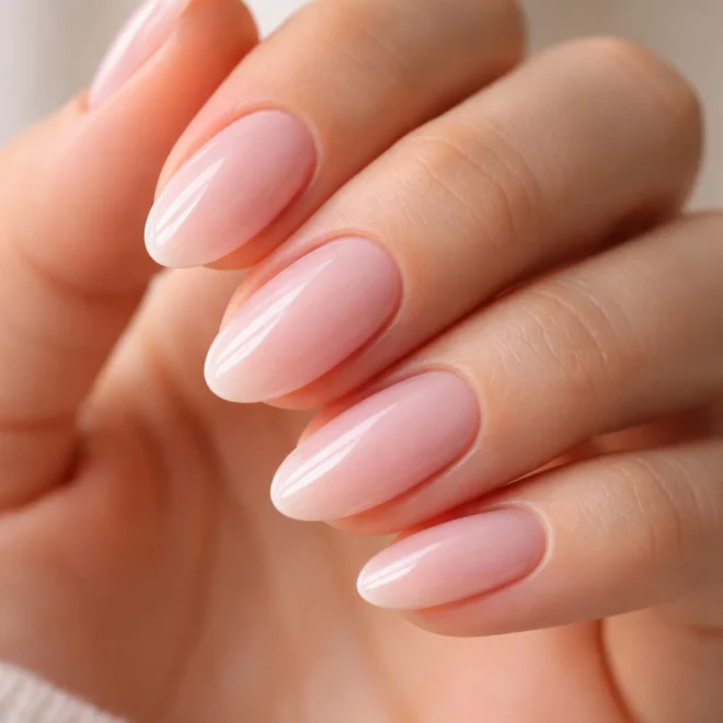 15 Short Light Pink Almond Nails That Look Expensive