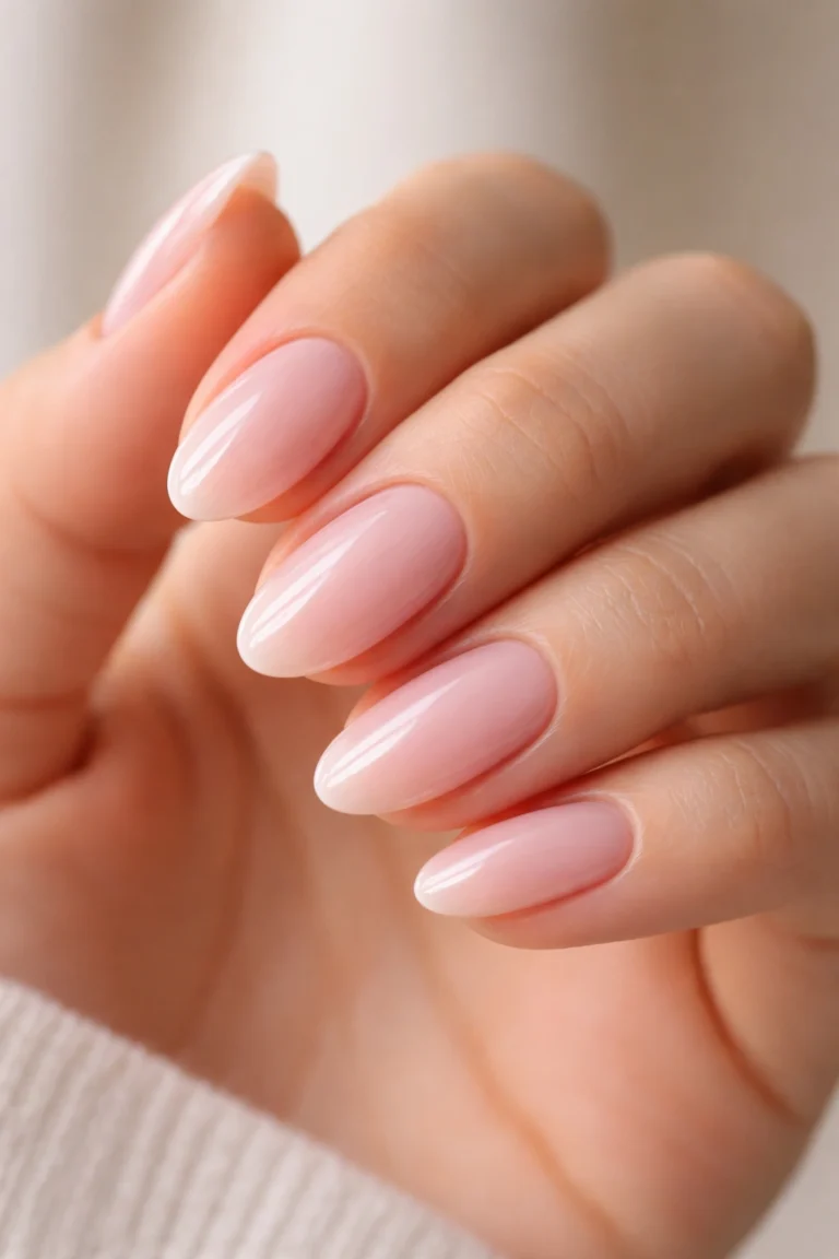 15 Short Light Pink Almond Nails That Look Expensive