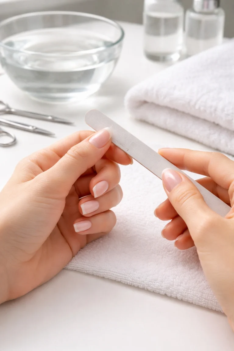 How to Do Dip Powder Nails at Home in Squoval