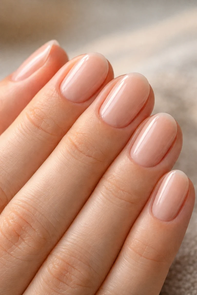 16 Durable Short Oval Dip Powder Nails