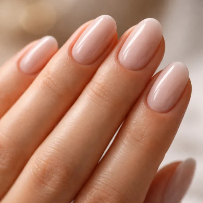30 Classy Short Oval Nails for a Polished Look