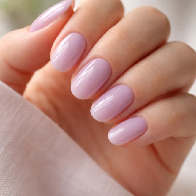 12 Pastel Short Oval Nails for a Fresh Look