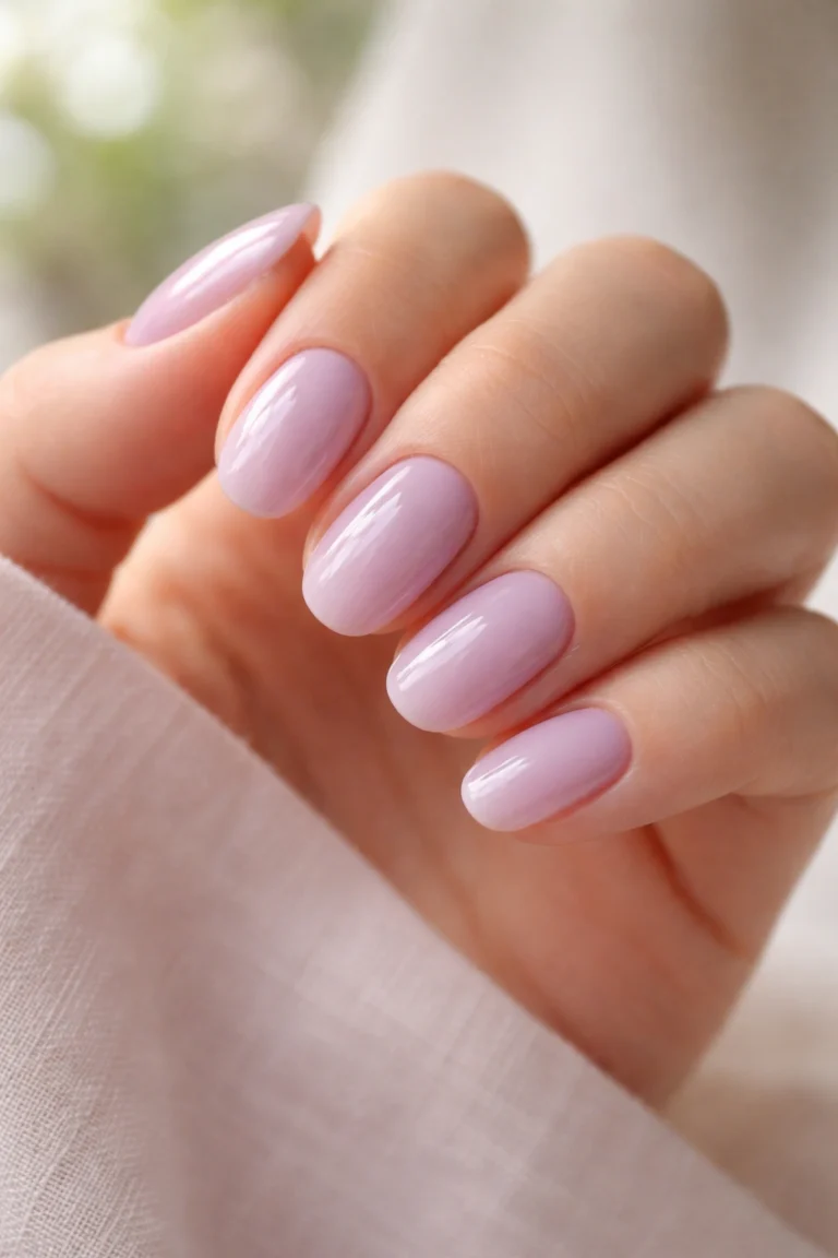 12 Pastel Short Oval Nails for a Fresh Look