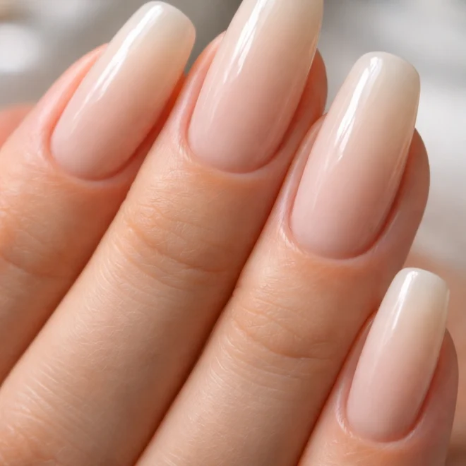 15 White Chrome Ballerina Nails That Glow