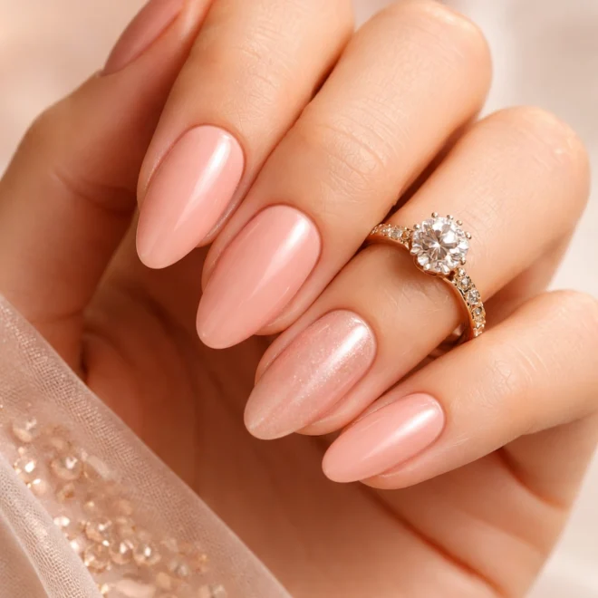 30+ Best Nails to Show Off Your Engagement Ring