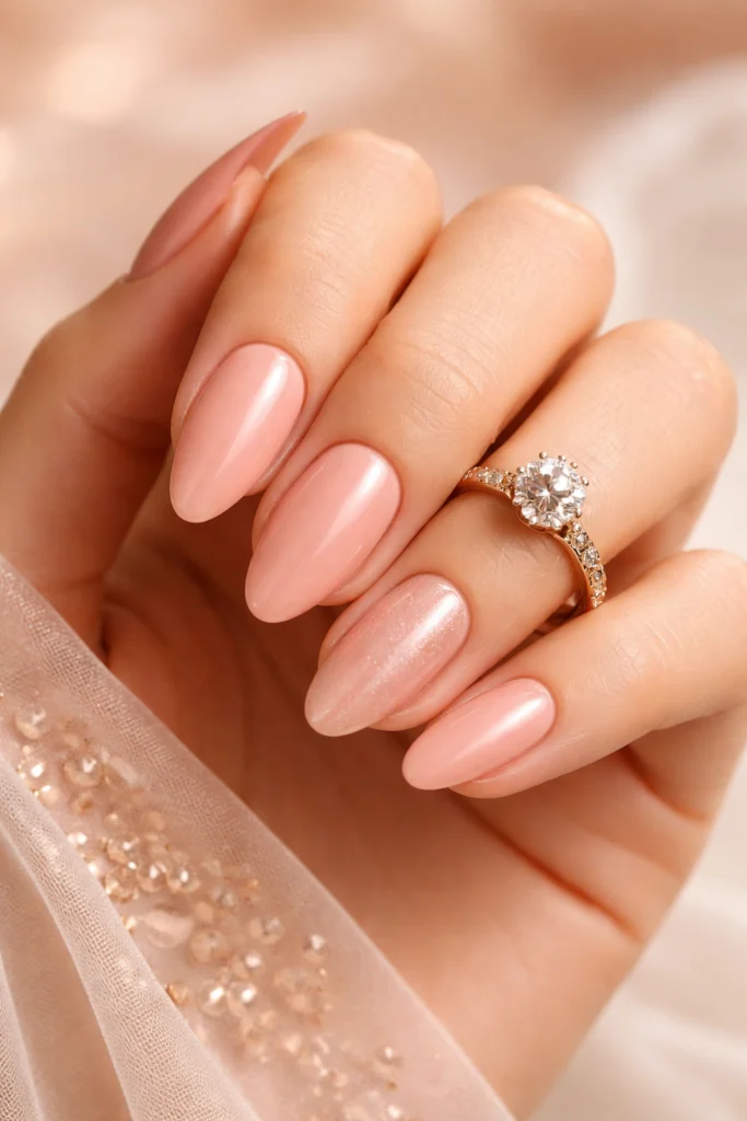 30+ Best Nails to Show Off Your Engagement Ring