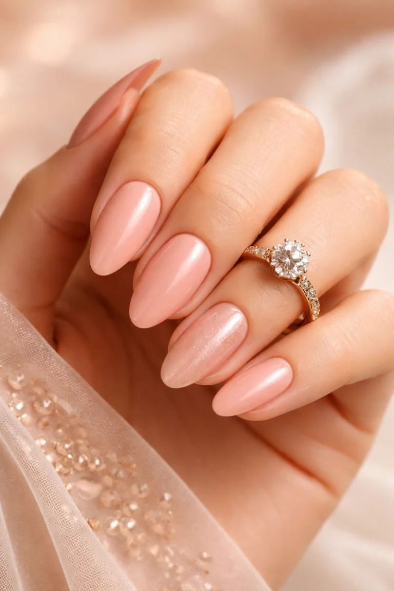 30+ Best Nails to Show Off Your Engagement Ring