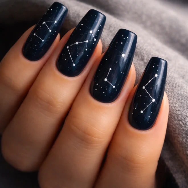 15 Classy Coffin Nail Ideas for Medium Nails