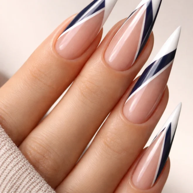 11 Freestyle Stiletto Nail Ideas