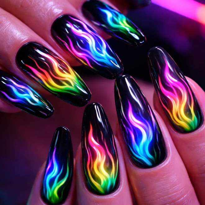 10 Flame Nail Ideas for a Bold Manicure