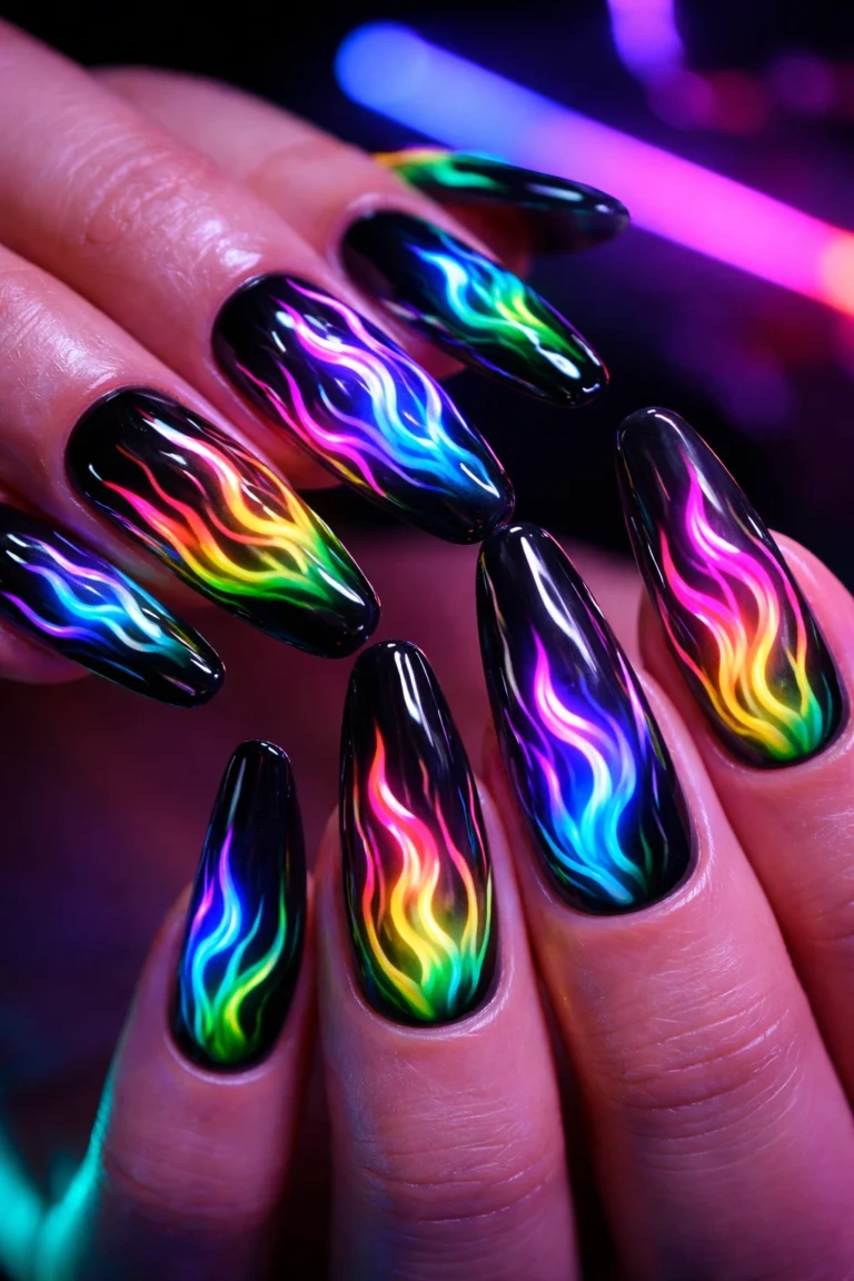 10 Flame Nail Ideas for a Bold Manicure