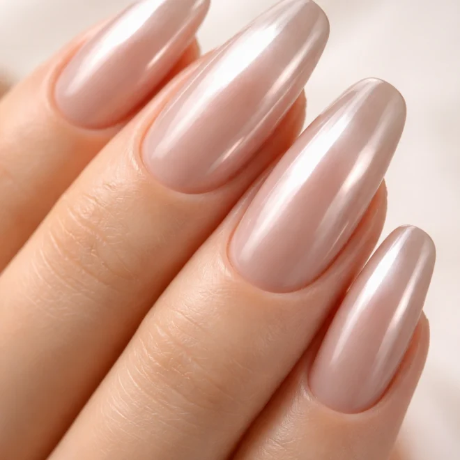 10 Nude Chrome Nails for a Subtle Luxury Feel