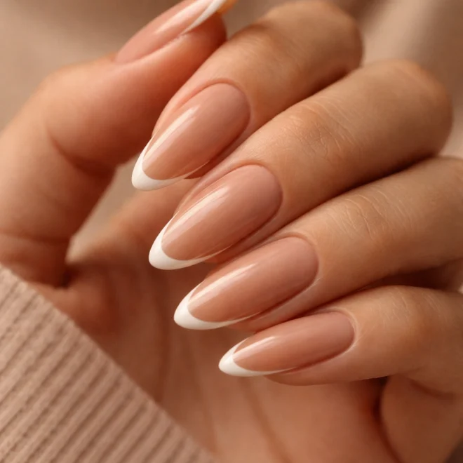 18 Long French Tip Almond Nails That Look Expensive