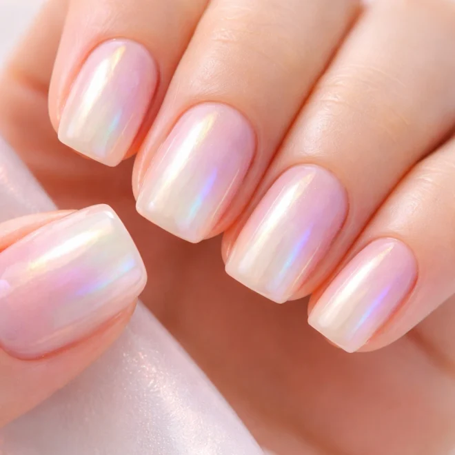 10 Short Squoval Builder Gel Nails to Try