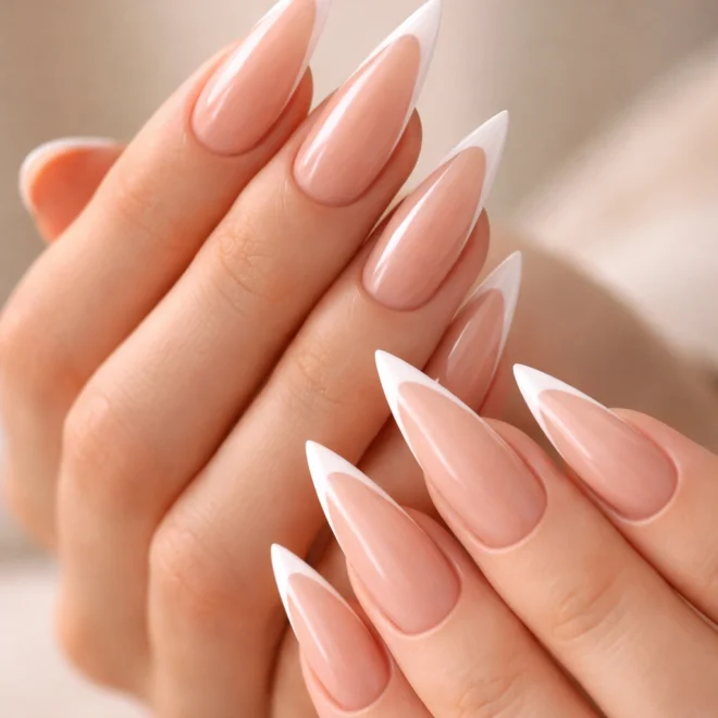 14 Simple Stiletto Nail Ideas