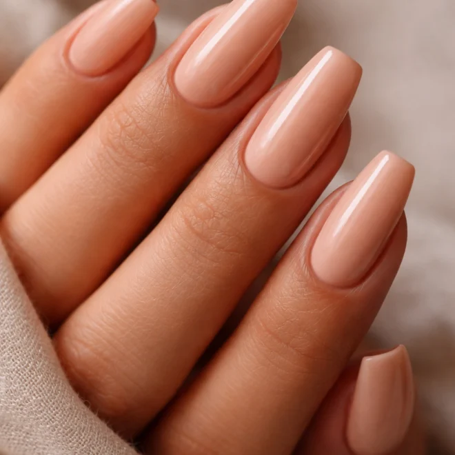 15 Nude Ballerina Nails for Medium Length