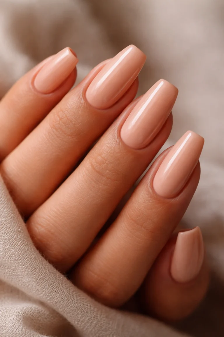 15 Nude Ballerina Nails for Medium Length