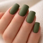 12 Green Duck Nails for Short Nails