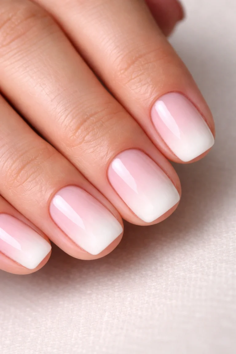 15 Short Squoval French Tip Nails for Any Day