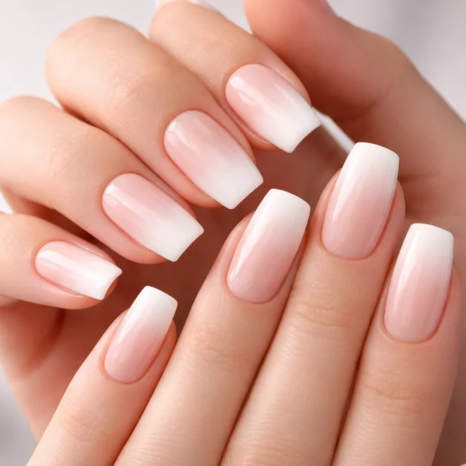 12 Soft Square French Nails That Look So Classy