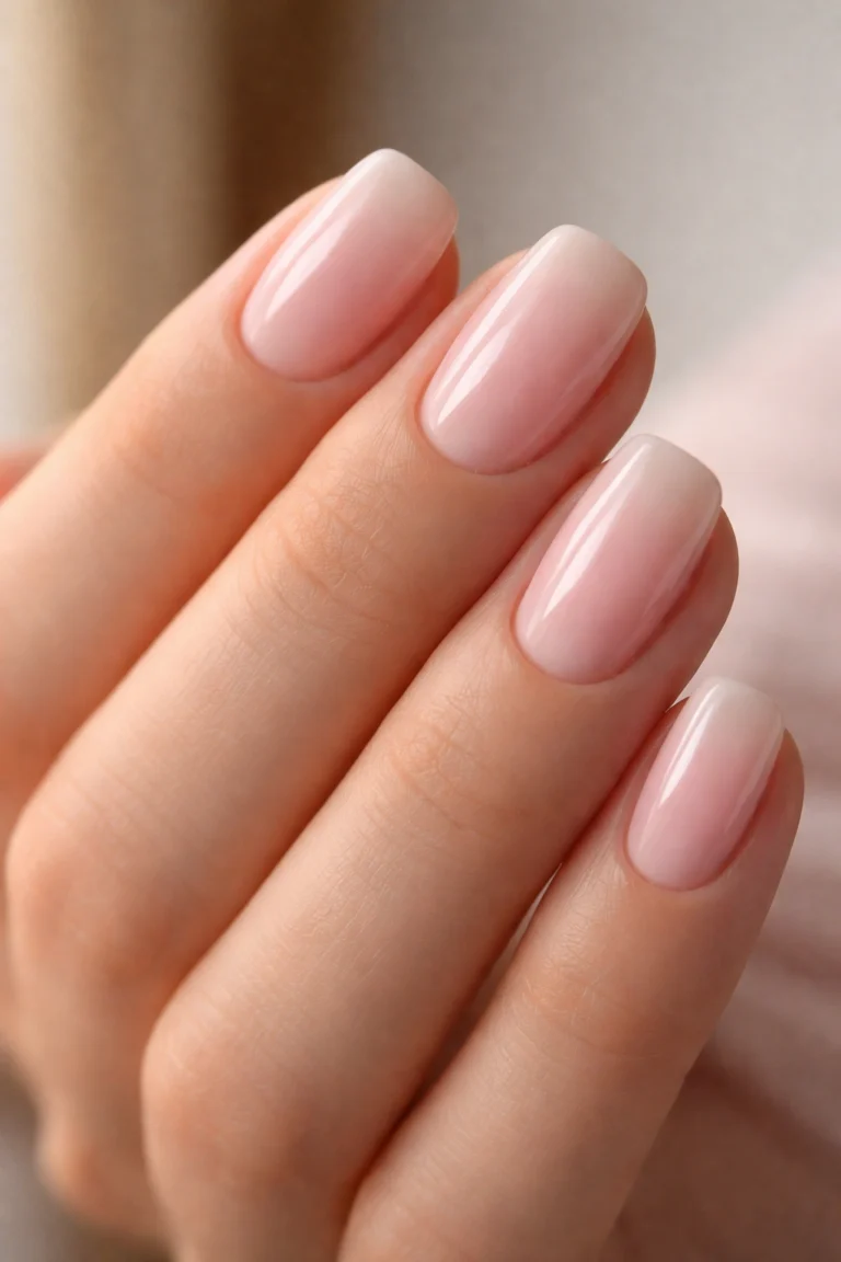 15 Short Squoval Pink Nails That Look Feminine