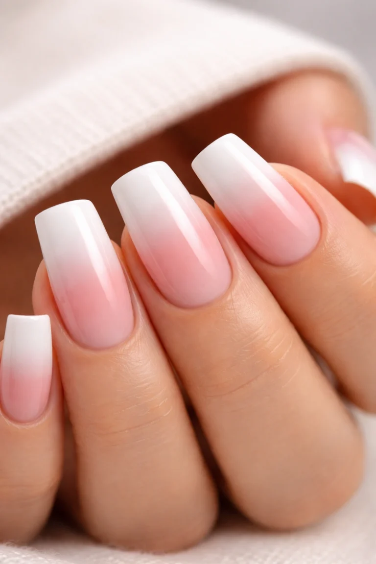 10 French Tip Duck Nails for Short Nails