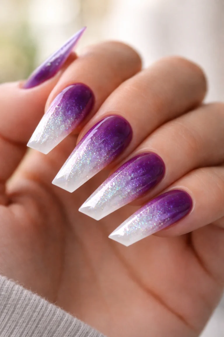 11 Reverse Stiletto Nail Ideas