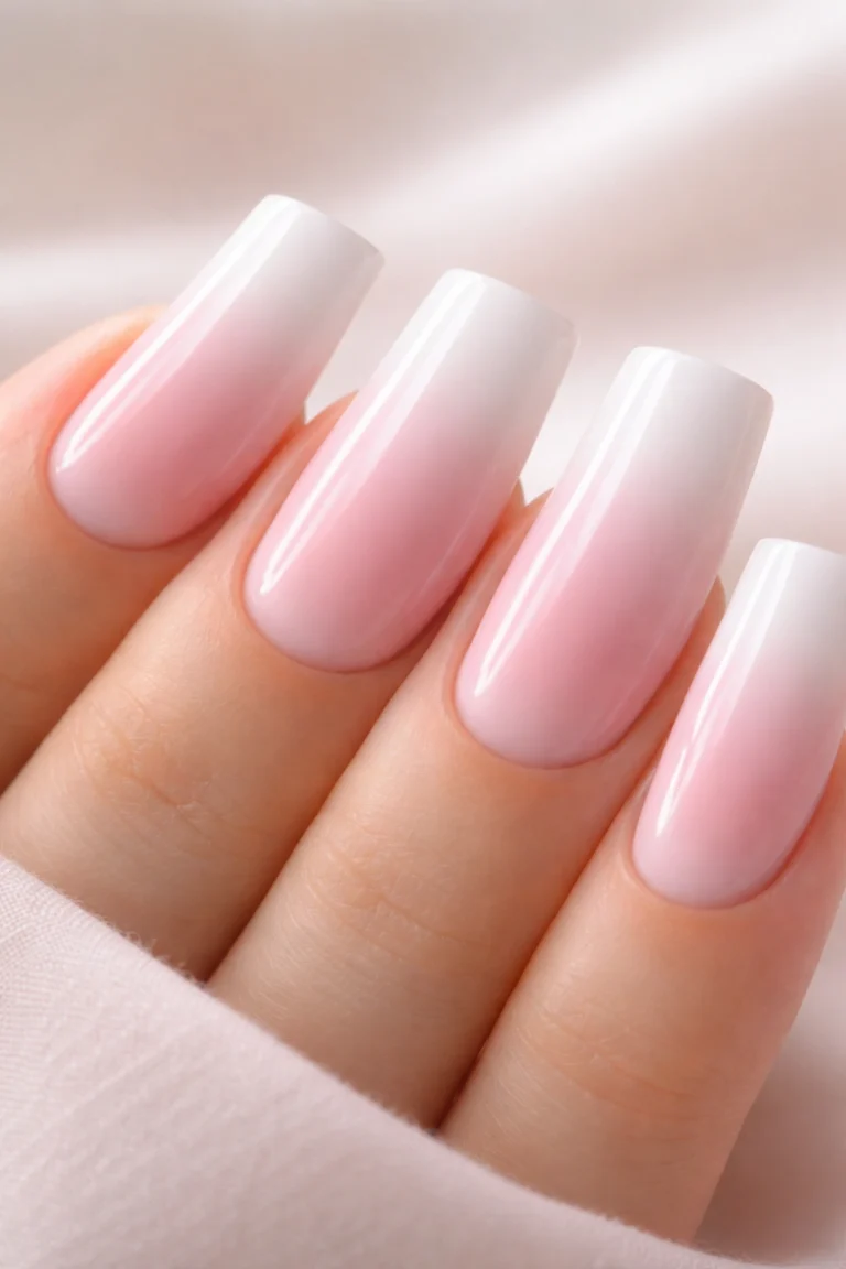 12 Light Pink Duck Nails to Try