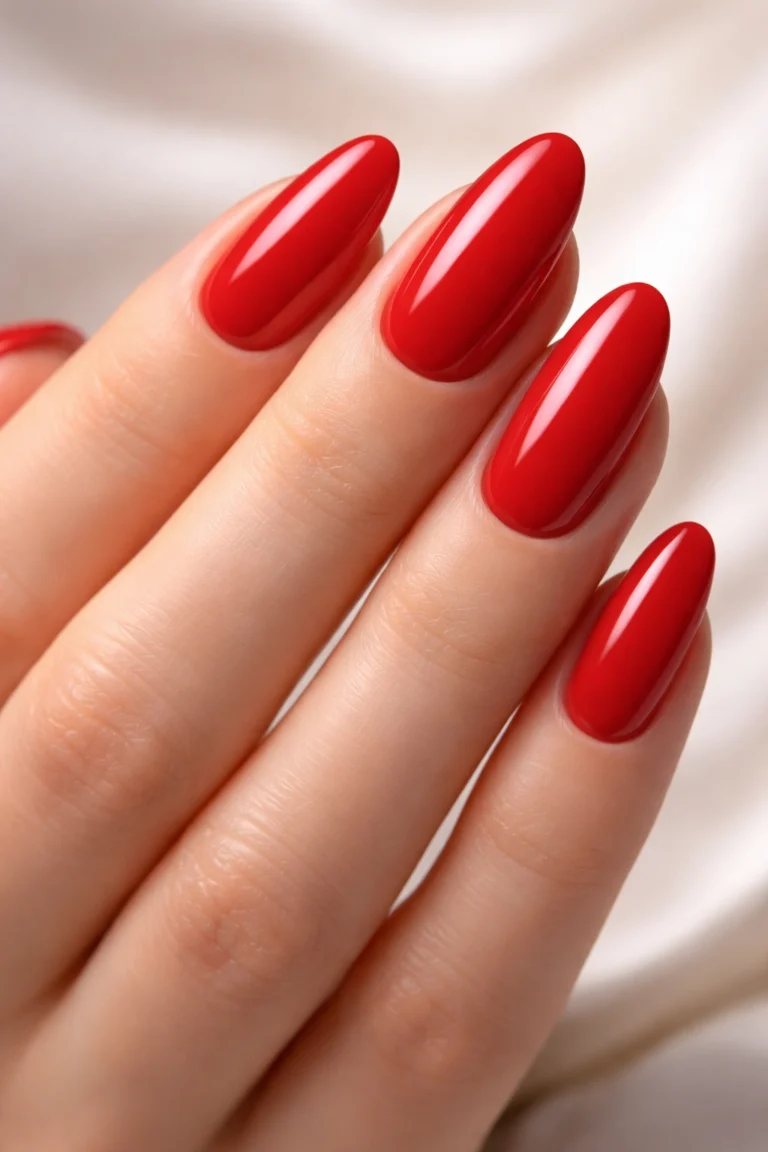 The Best Nail Shape for Red Nails: A Quick Guide