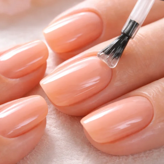 10 Pastel Peach Nails for a Soft Spring Glow