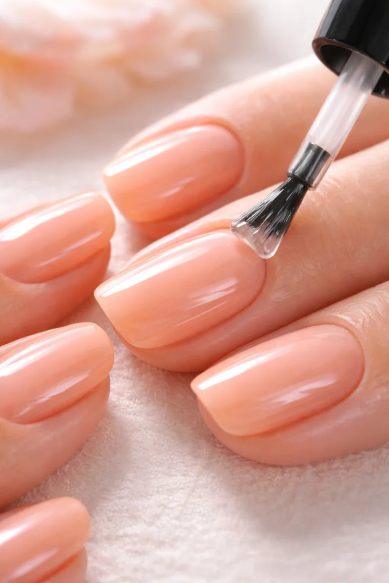 10 Pastel Peach Nails for a Soft Spring Glow