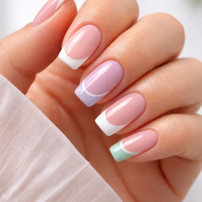 How to Do French Tips at Home Step by Step