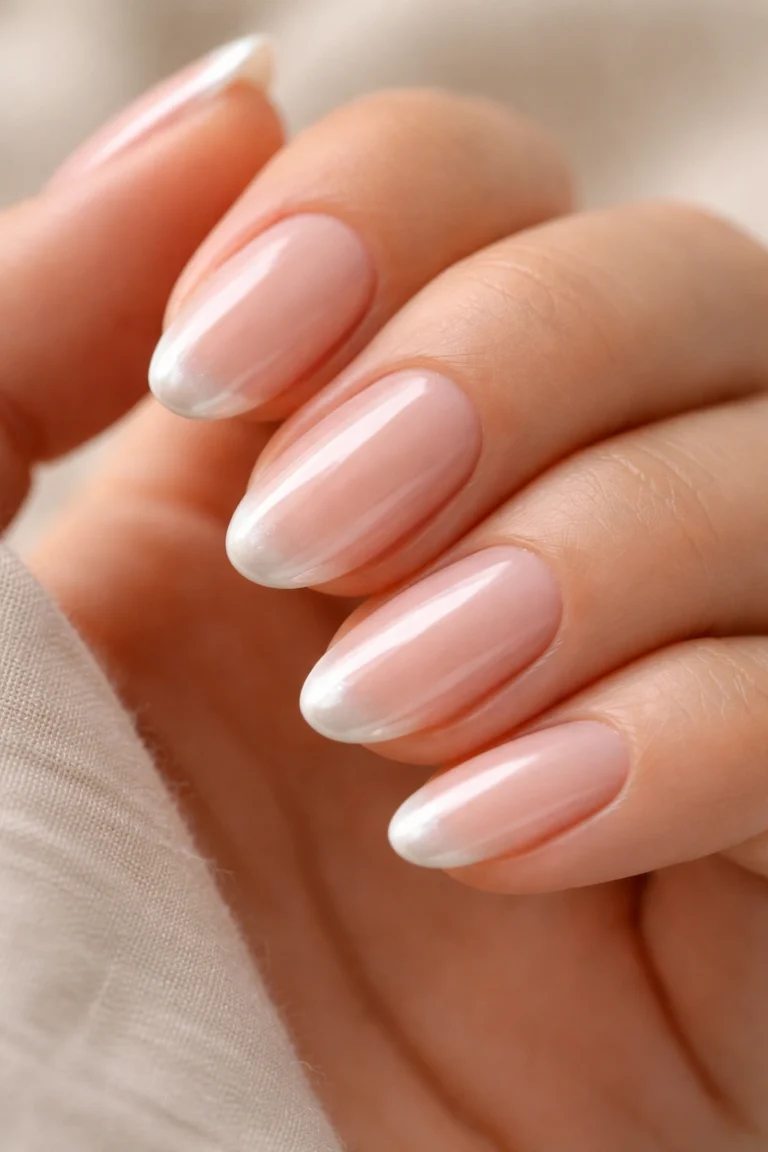 15 Short Pearl Almond Nails You Will Want to Copy