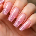 15 Pink Glitter Ballerina Nails That Sparkle